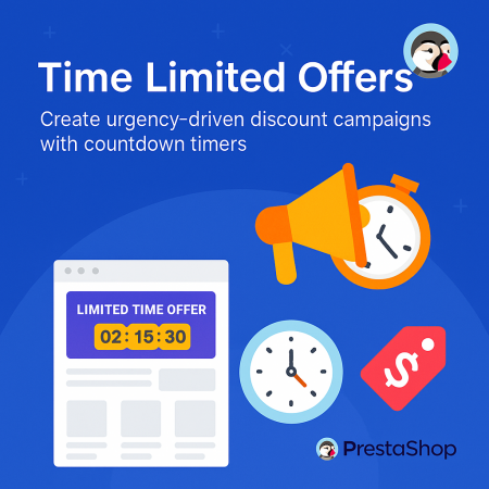 Time Limited Offers | Countdown Timer - PrestaShop Module