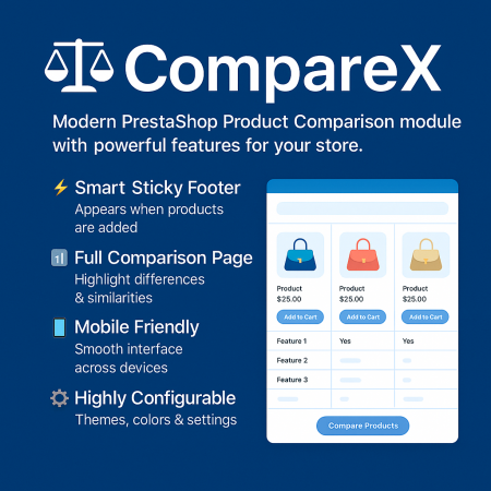 Advance Product Comparison Prestashop  module