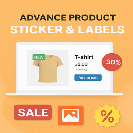 Advance Product Stickers & Labels Prestashop Module