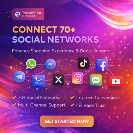 Social Network Integration Prestashop Module