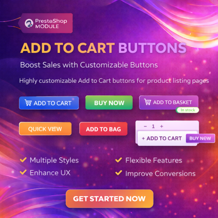 Display Add to Cart Button on Product Listing Prestashop Module