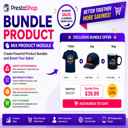 Bundle Product - Mix Product Prestashop Module