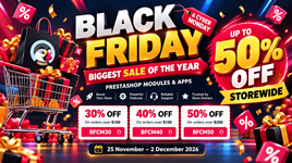 Black Friday & Cyber Monday 2026: PrestaShop Sales Guide